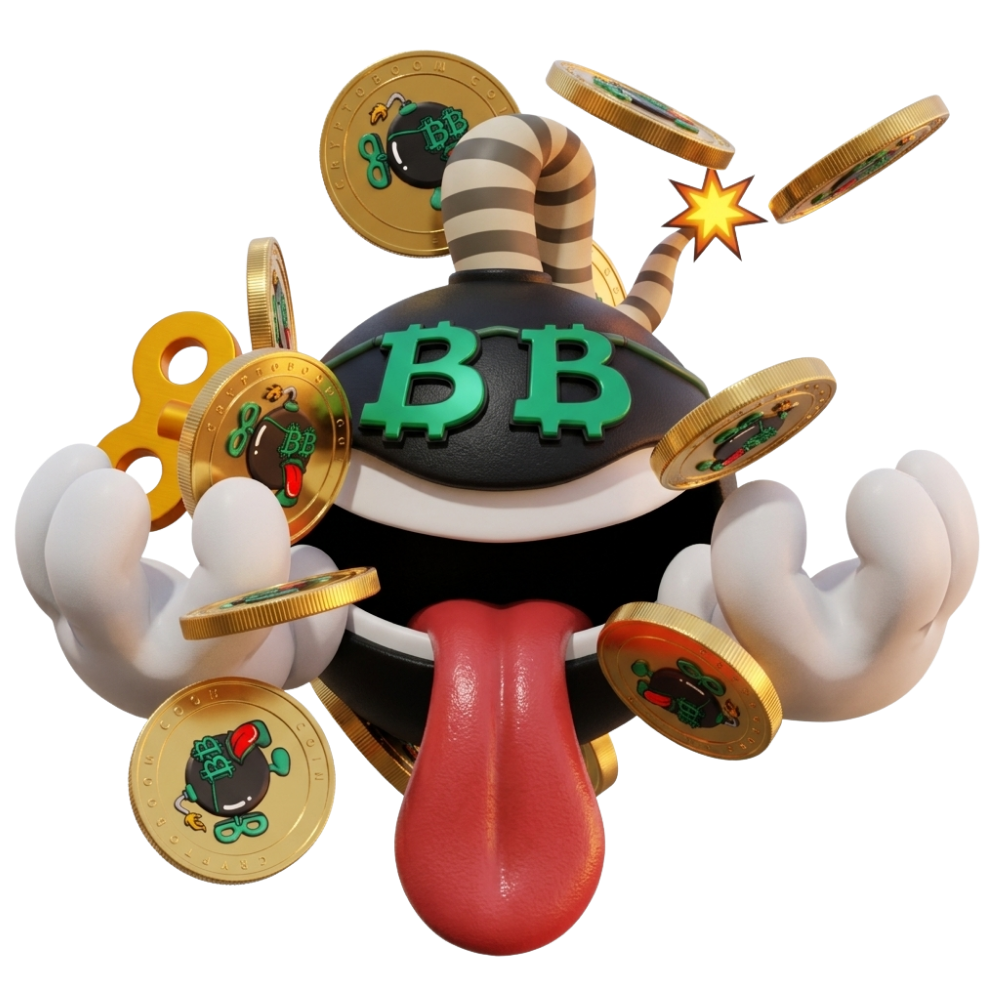 CRYPTOBOOM mascot